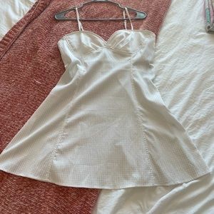 White Mini Sundress